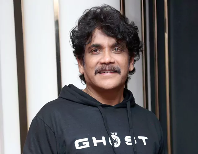 Nagarjuna at The Ghost Movie Trailer Launch